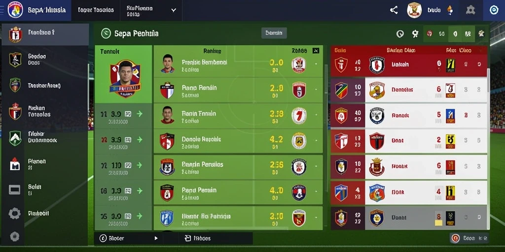 Pemandangan dunia fantasi yang menawan.